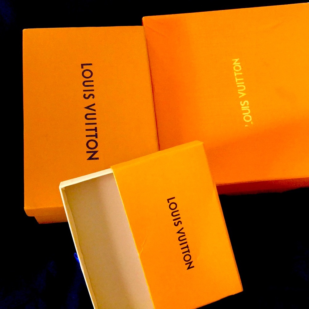 Louis Vuitton boxes